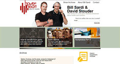 Desktop Screenshot of billsardihealthandwealthshow.com